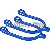 JS SPOREN MITTEL BLAU ELOXIERT